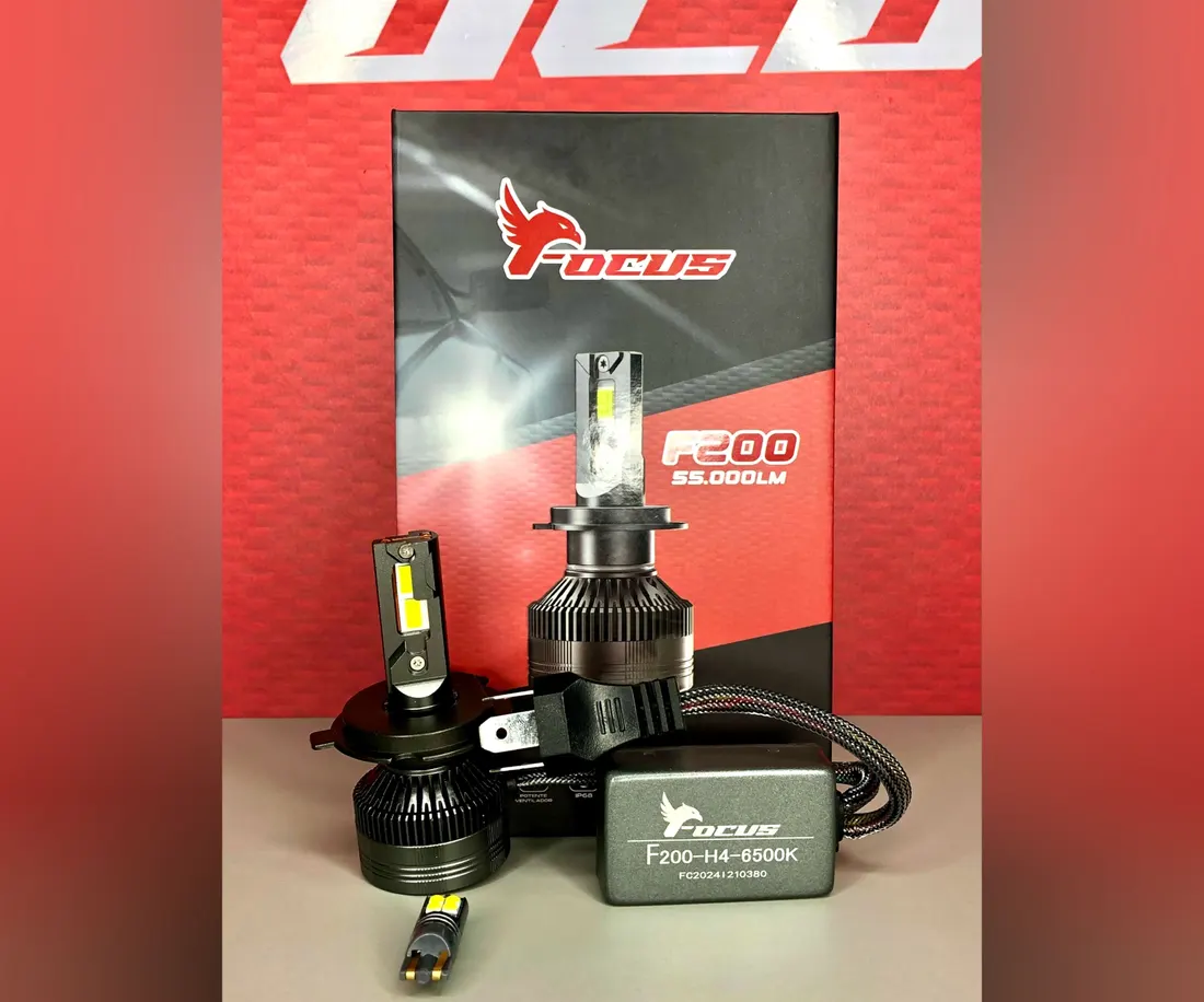 Kit de faros LED Focus F200 H4